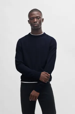 BOSS Sweaters Regular Fit in Wool Mix - AVAC_C 10253448 01-50501762