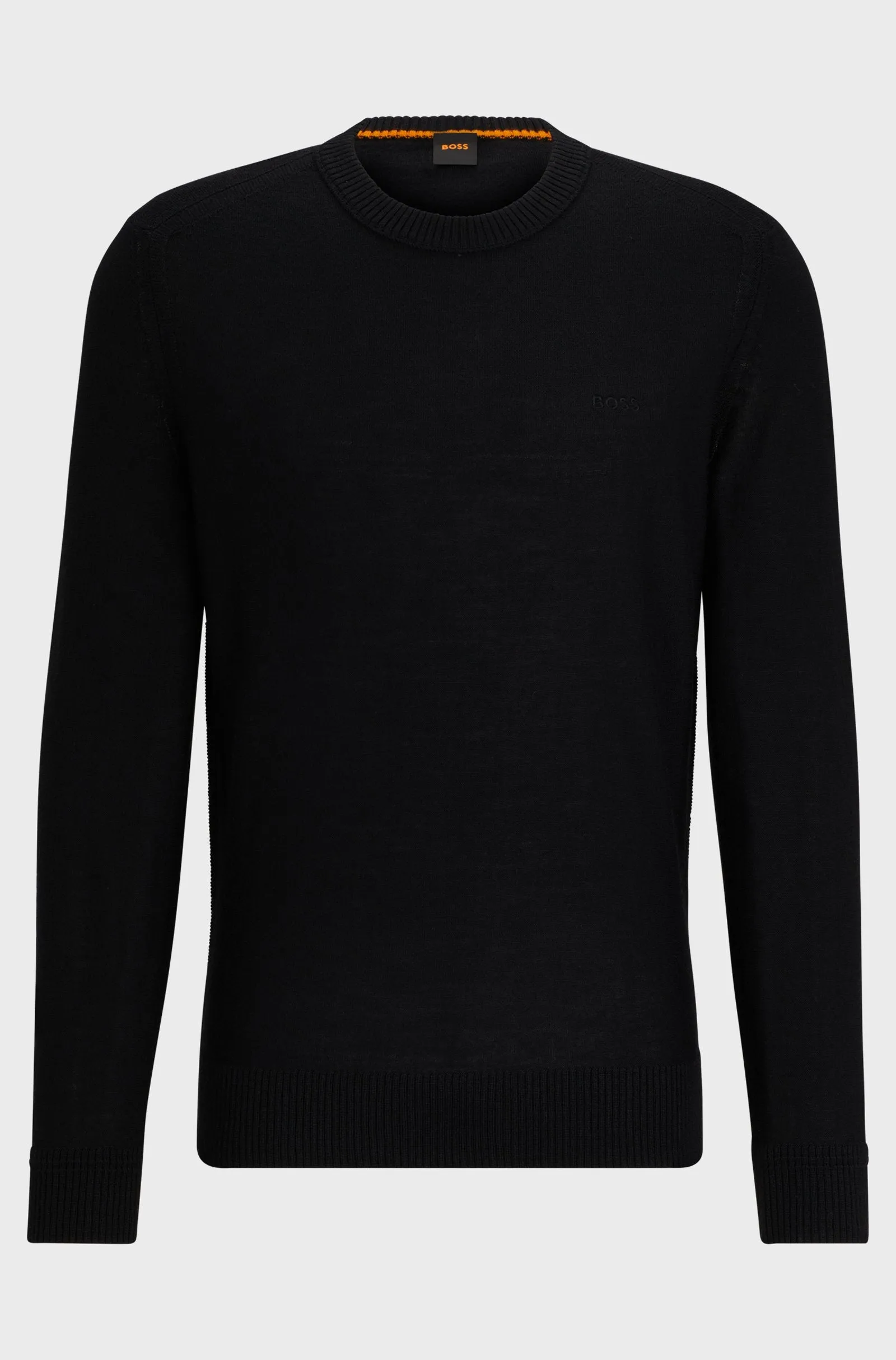 BOSS Sweaters Regular Fit in Wool Mix - AVAC_C 10253448 01-50501762