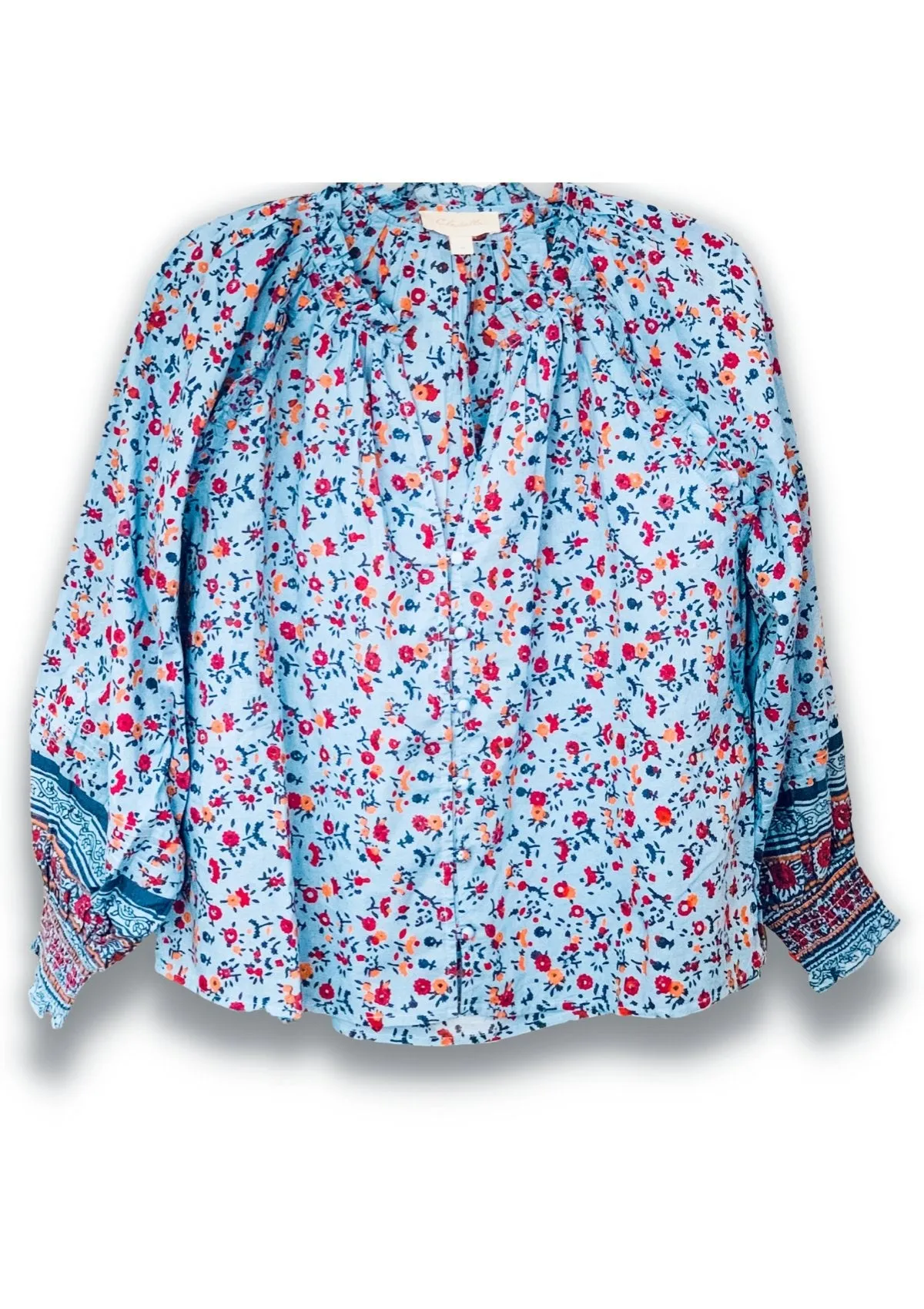 Cleobella Ariana Blouse | Lapis
