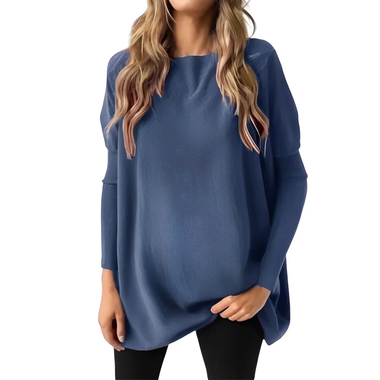 Fiona - Stilvolles und Streetwear Herbst Oversize-Hemd mit auffälliger Krawatte für Damen