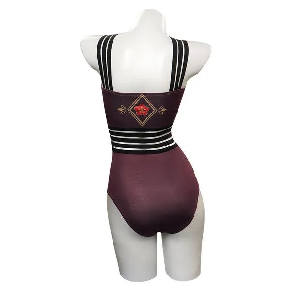 Genshin Impact HUTAO Original Design Cosplay Costume Jumpsuit Swimwears