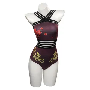 Genshin Impact HUTAO Original Design Cosplay Costume Jumpsuit Swimwears