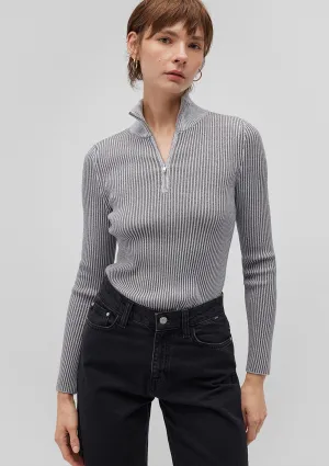 Grey Turtle Neck Sweater