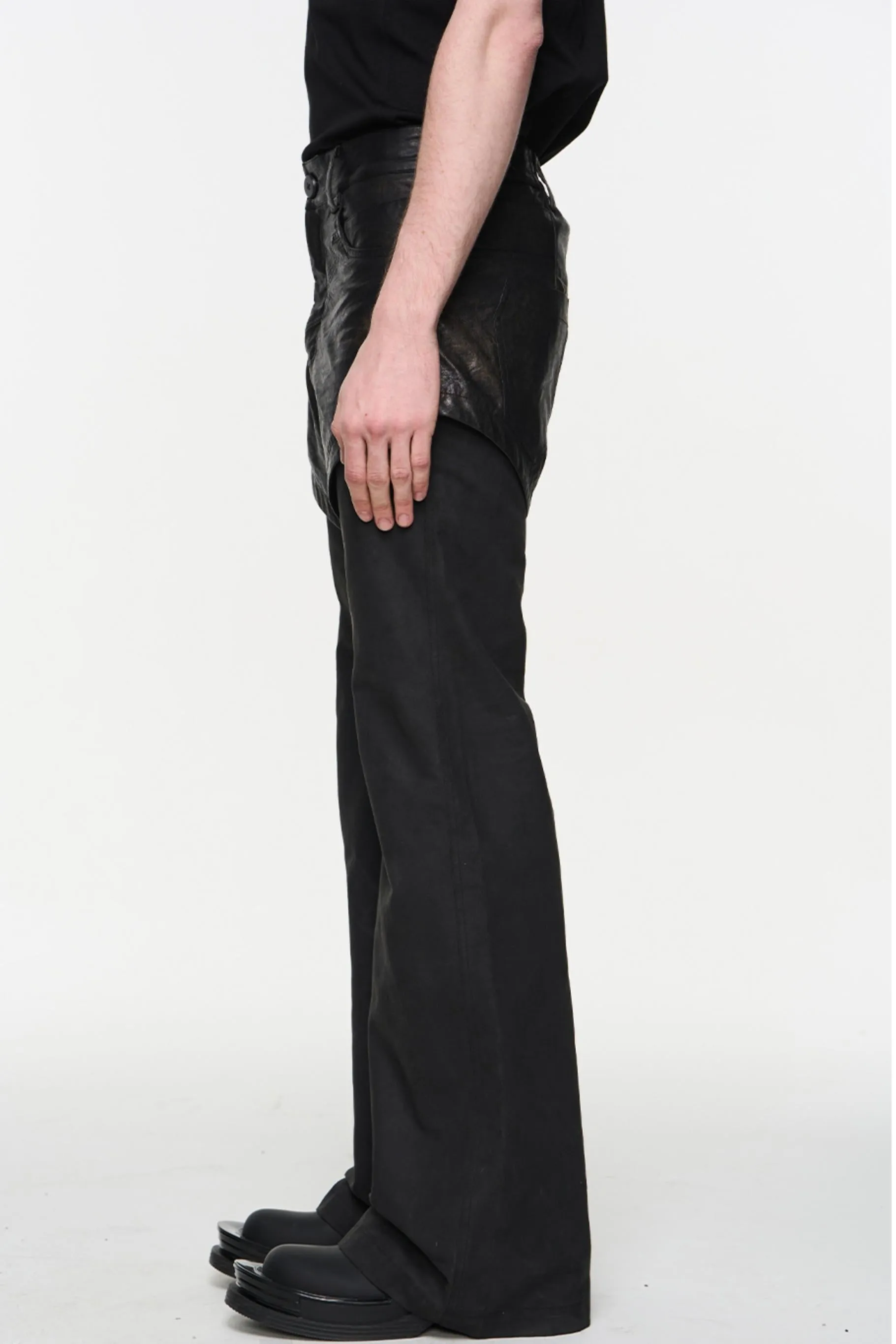 Leather Casual Pants