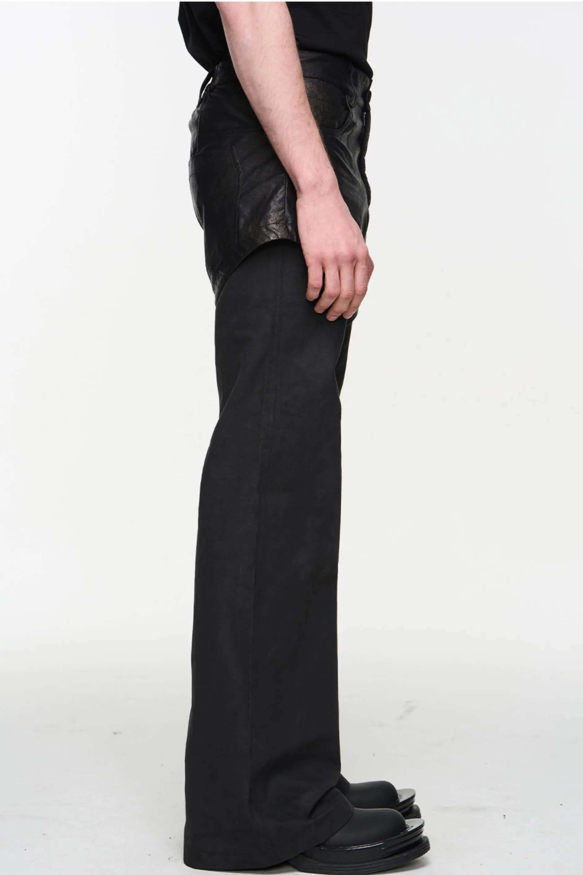 Leather Casual Pants