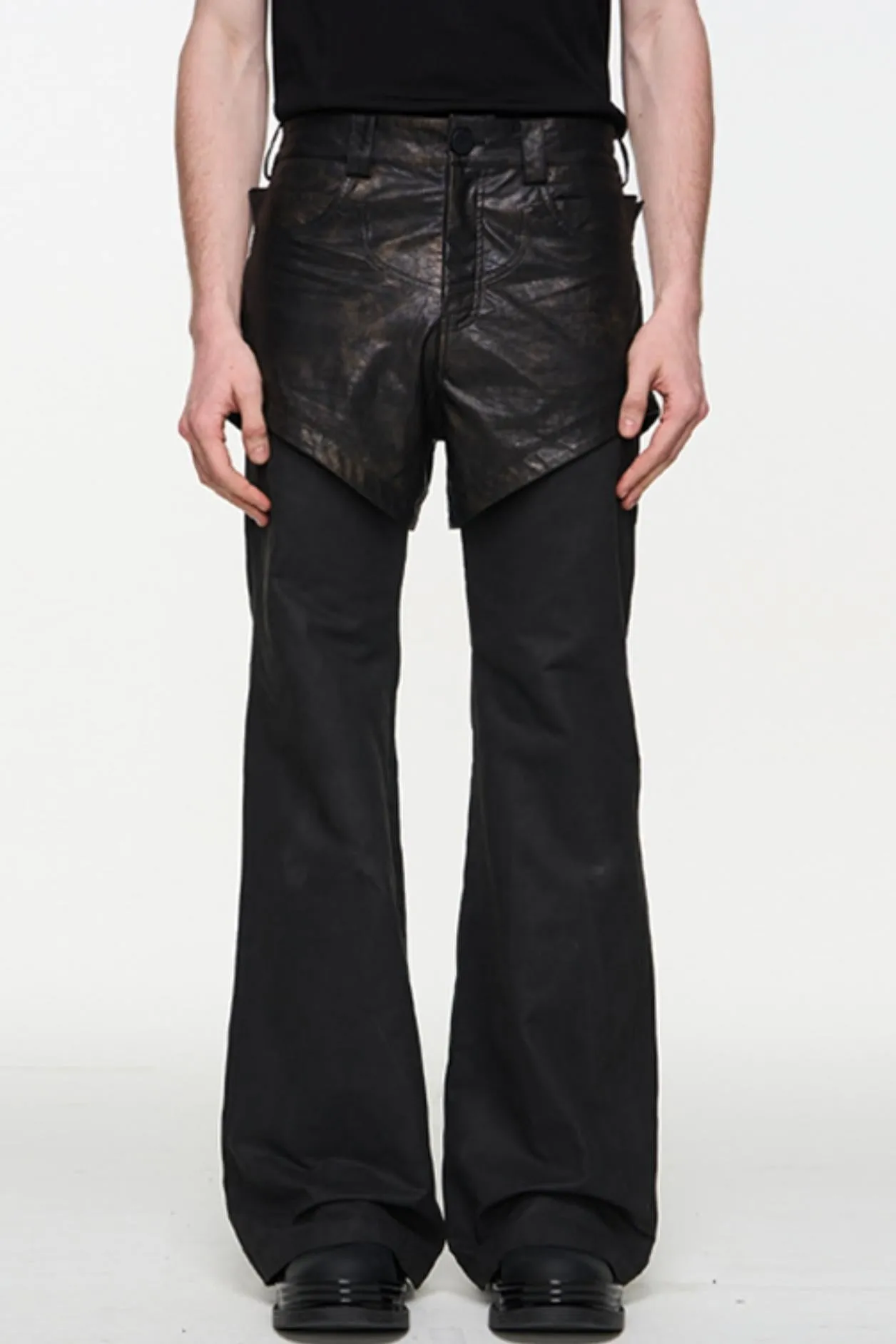 Leather Casual Pants