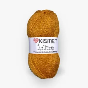 Lollipop Twinkle Dbl Knit Mustard #55