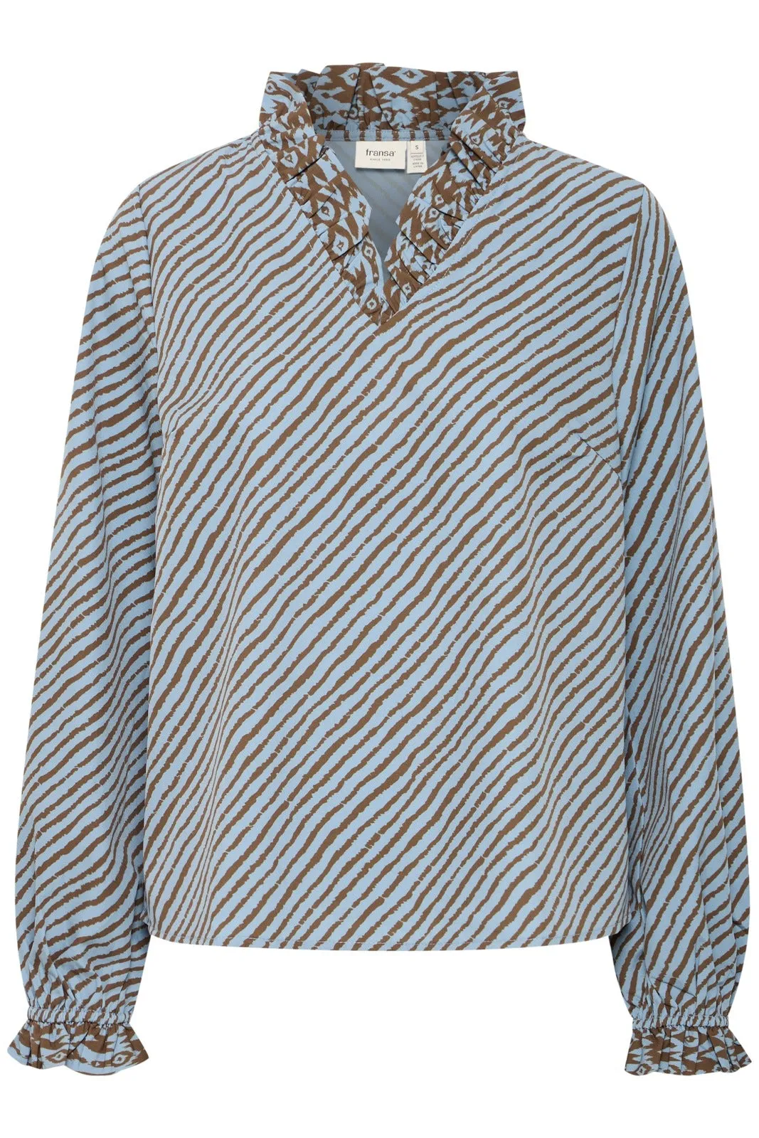 Long Sleeve Blouse - Citadel W Raindrum Ma24 Julina