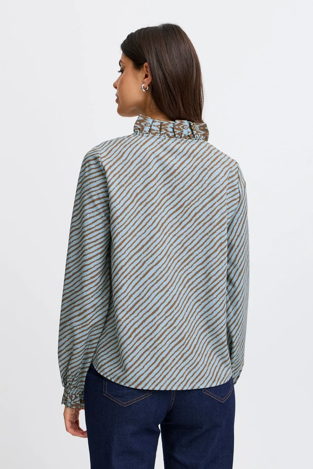 Long Sleeve Blouse - Citadel W Raindrum Ma24 Julina