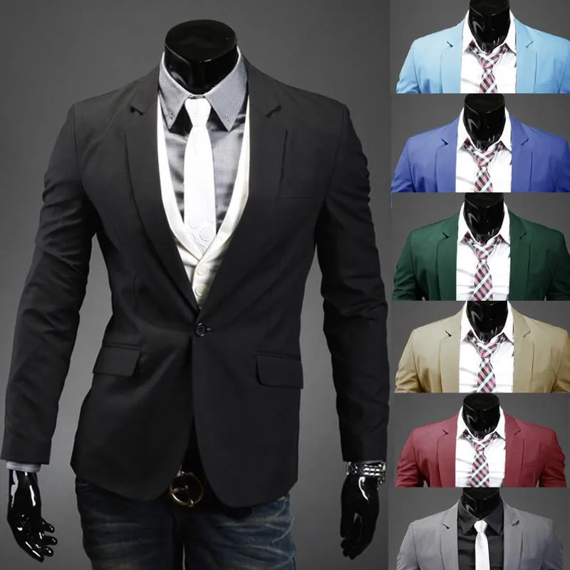 Men's Casual Suit Jacket Up To 2XL