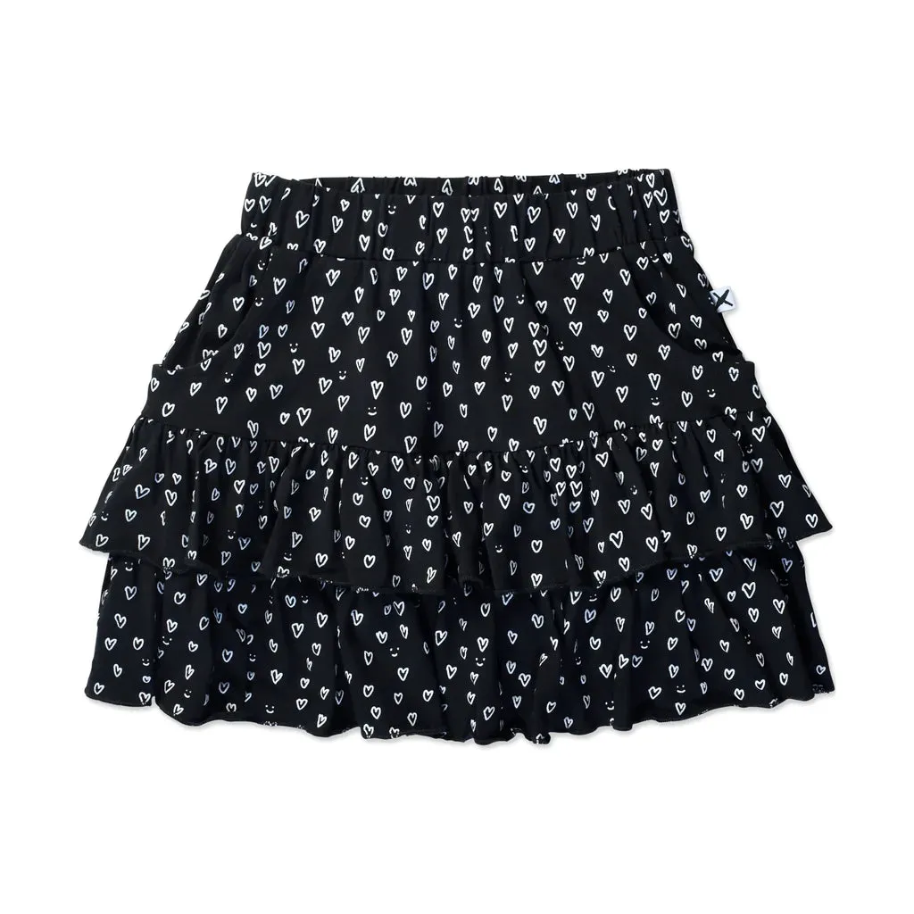 Mini Hearts Skirt by Minti (8-14)