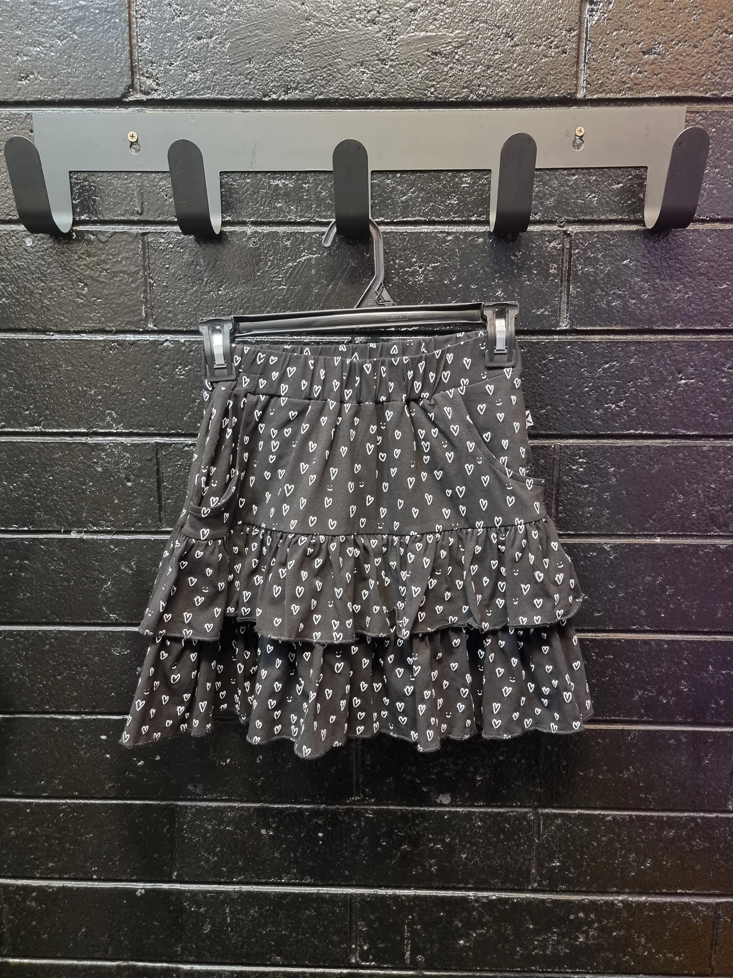 Mini Hearts Skirt by Minti (8-14)