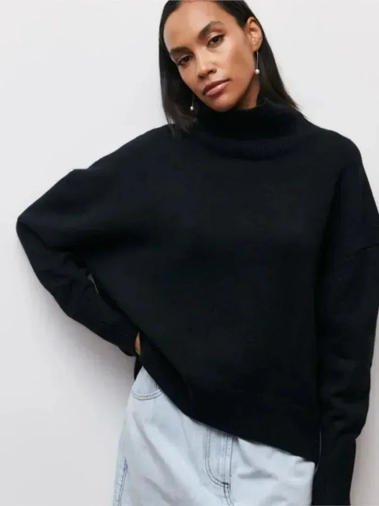Olivia™ - Sweater with turtle neck