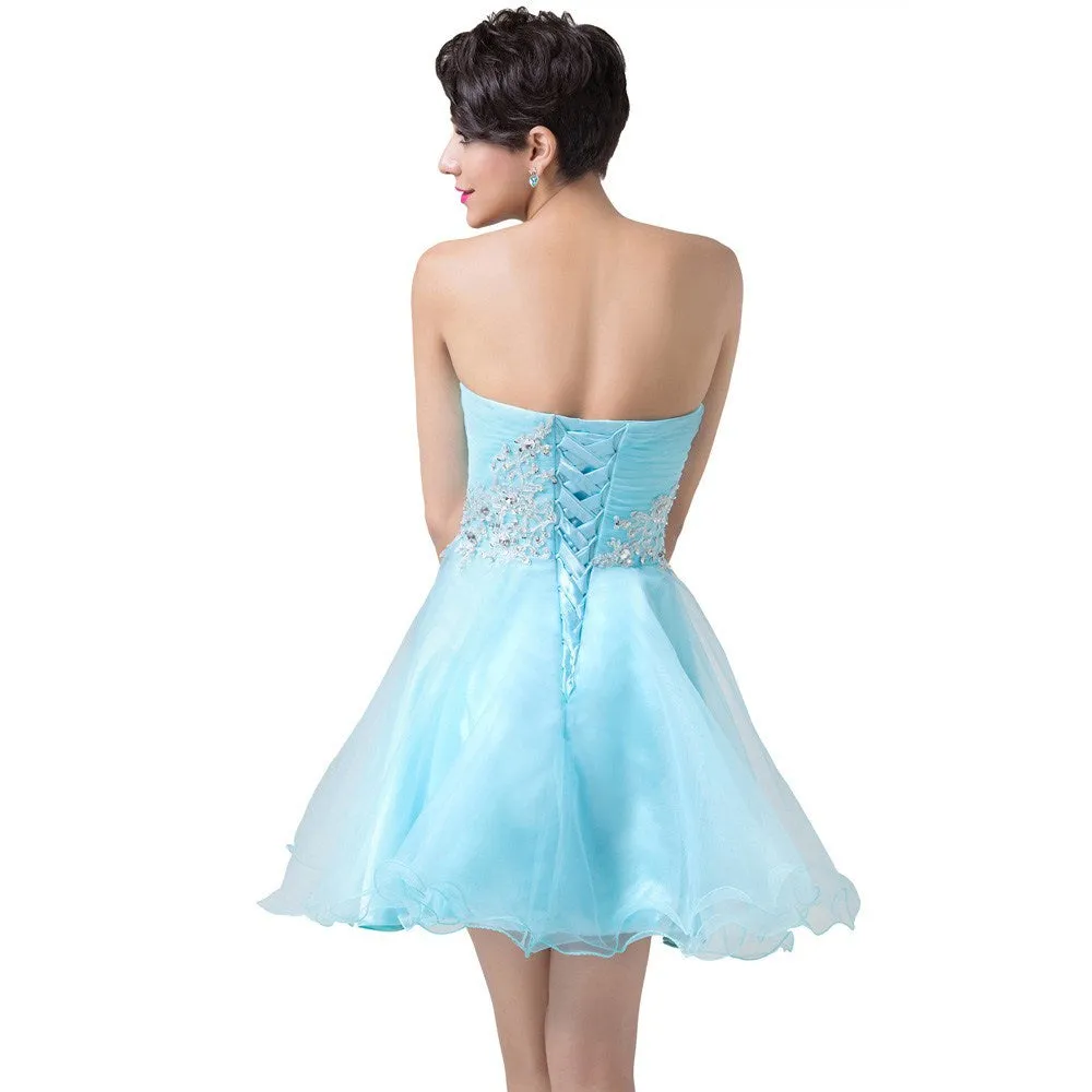 Short Prom Dress Off The Shoulder Event Dress