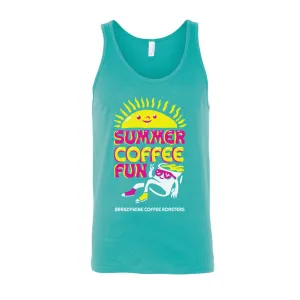 Summer Coffee Fun Tank Top