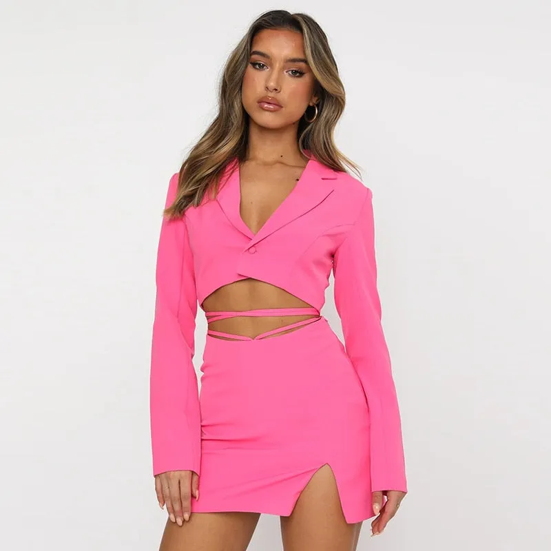 Two Piece Dress Set