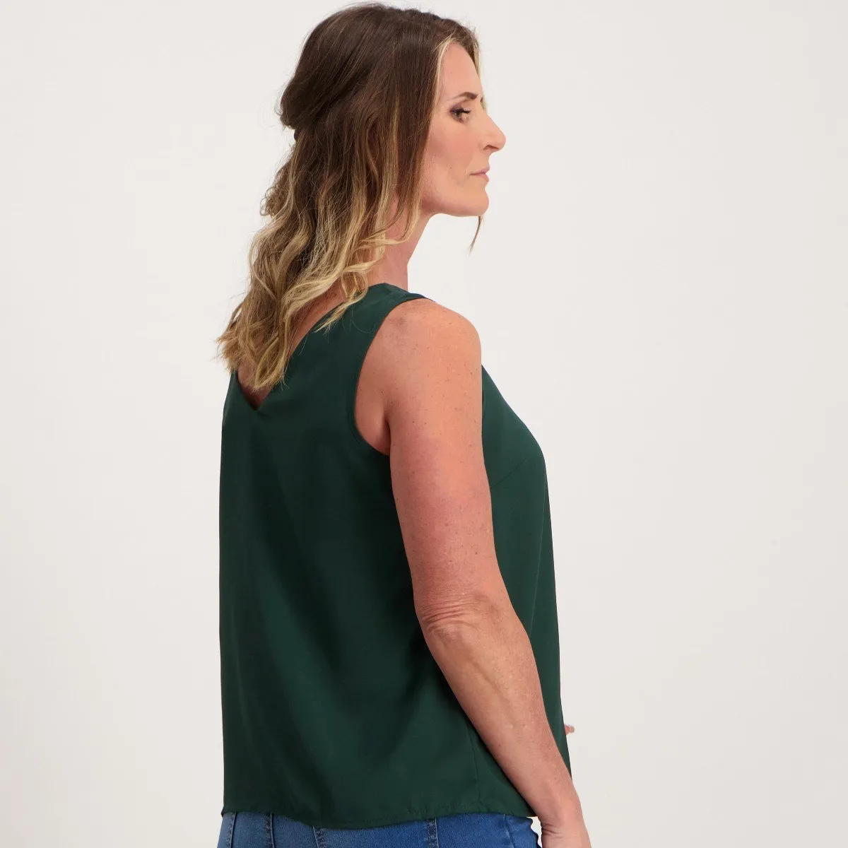 V-Neck Woven Cami