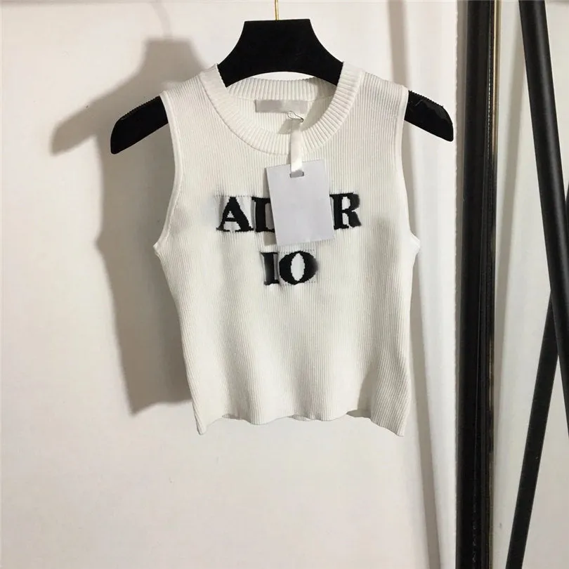 Women Tank Tops Female Summer Vest 2021 New Fashion Casual Letter