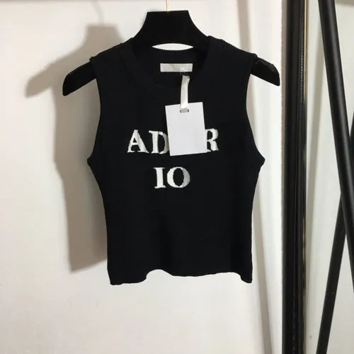 Women Tank Tops Female Summer Vest 2021 New Fashion Casual Letter