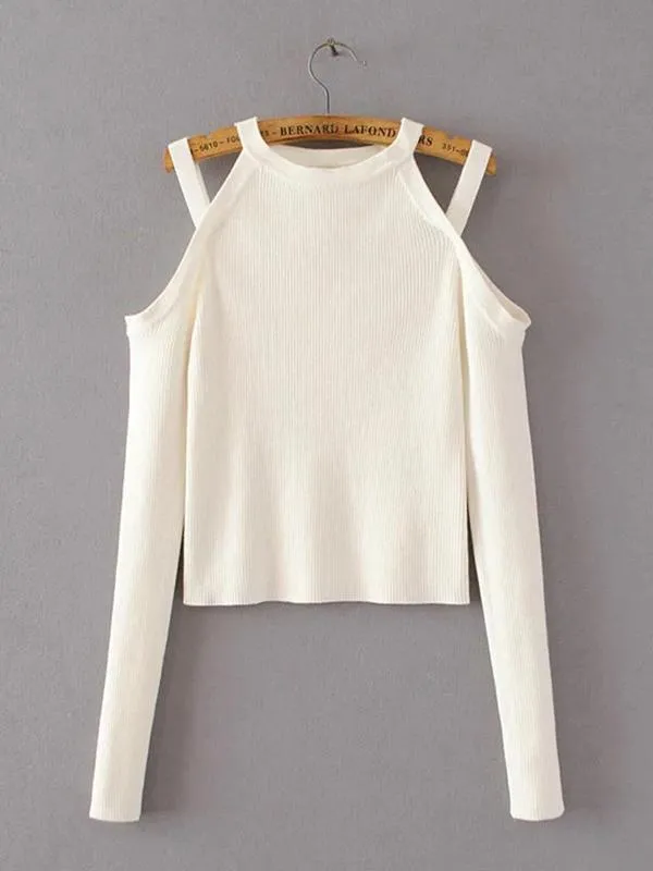 Wonderful Round-neck Sweater Tops