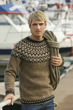 Wool Sweater (3 Riddari) Green / Small